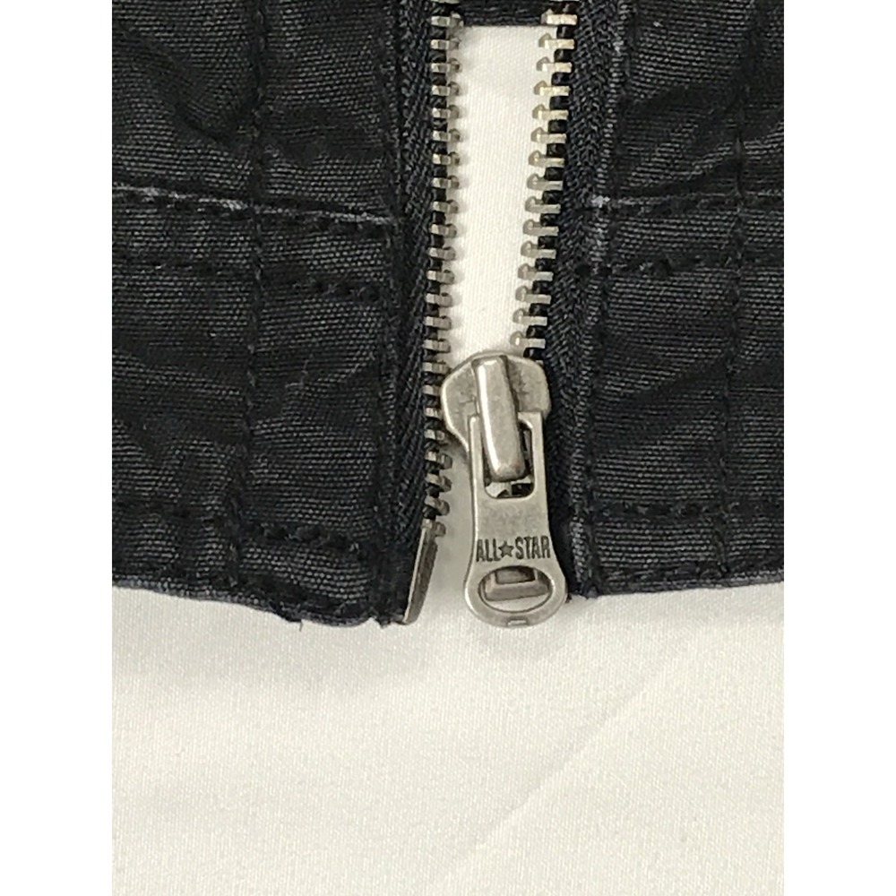Converse All Star Fairygrunge Canvas Draped Hood Zip Up Jacket Woman's Size S - Picture 4 of 16